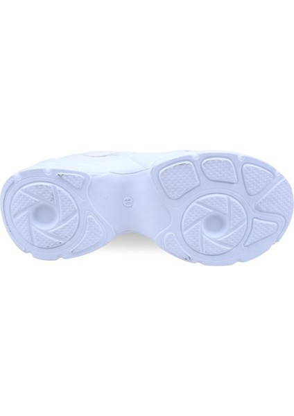 152 Zn Beyaz-Pudra-G.Mavi Anorak Günlük Spor Ayakkabı fırsatları