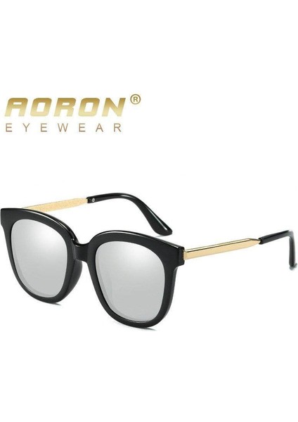 Coolsır 2023 Yeni Moda Kare Retro Marka 4 Renk Uv400 Hd Polarize Güneş Gözlüğü Kadın Sürüş Gözlüğü Gözlük Gözlük 358 (Yurt Dışından)