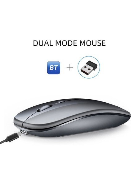 Hxsj M90 Çift Mod Kablosuz Bt 5.0 2.4g Optik Fare () (Yurt Dışından)