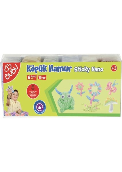 Bu-Bu Köpük Hamur 6X10GR.