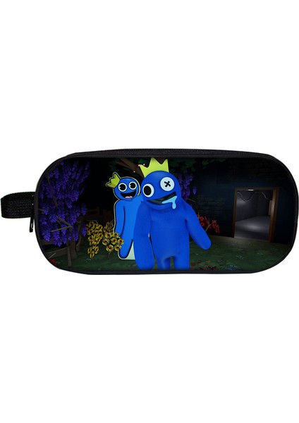 Rainbow Friends Çift Katmanlı Kalem Kutusu (Yurt Dışından)