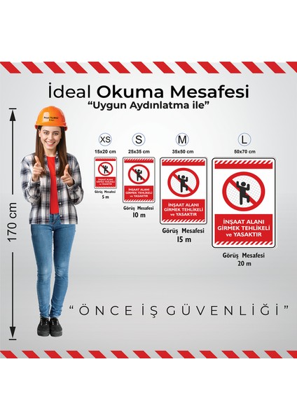 İnşaat Alanı Girmek Tehlikeli ve Yasaktır fiyatları