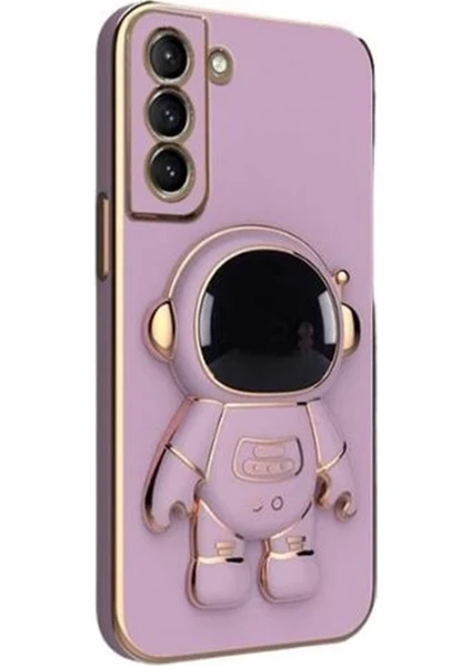 Samsung Galaxy S23 Plus Kılıf Astronot Standlı Silikon