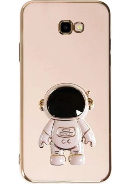 Samsung Galaxy J7 Prime Kılıf Astronot Standlı Silikon