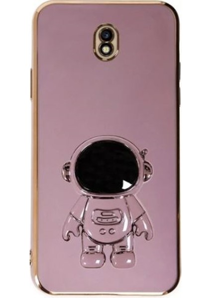 Samsung Galaxy J7 Pro Kılıf Astronot Standlı Silikon