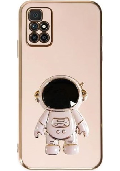 Xiaomi Redmi 10 2022 Kılıf Astronot Standlı Silikon