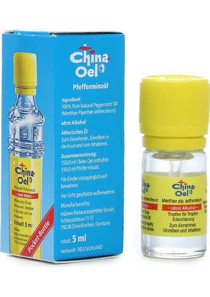 China Oel  Çin Yağı China Oel Oil 5 ml