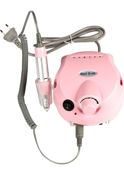 Manikür Pedikür Makinesi Profesyonel Elektrikli Freze Tırnak Parlatıcı Törpü 3 Farklı Renk Seçeneği Nail Drill Parlatma Şekil Verme Çok İşlevli Kullanım F601