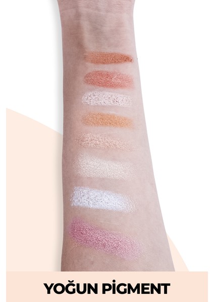 8 Renkli Sedefli Highlighter Far Paleti 843D No 2