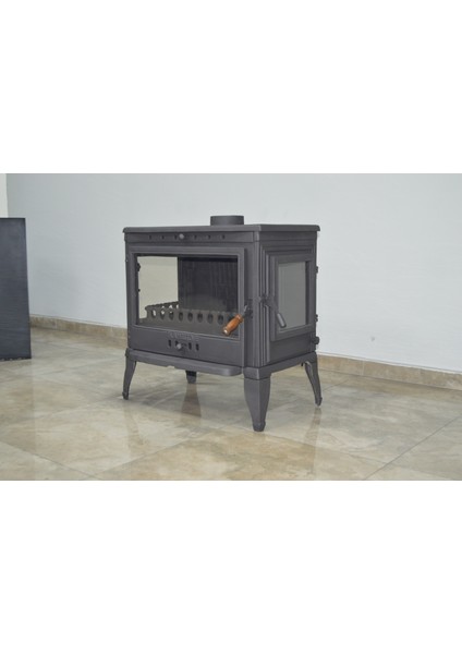 FS-042YK Retro Lüx 3 Camlı Yan Kapaklı Şömine modelleri