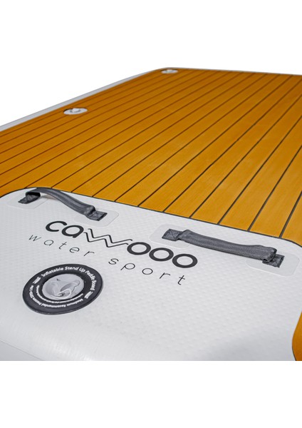 Çok Fonksiyonlu Şişme Su Platformu Şişme Yüzen Ada Yoga Board Çift Kişilik Paddle Board