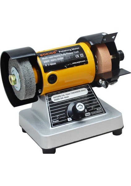 Çok Amaçlı Mini Tezgah Zımpara Parlatıcı Esnek Hortumlu Şaft Ayarlanabilir Hız 10000 Rpm, Gravür