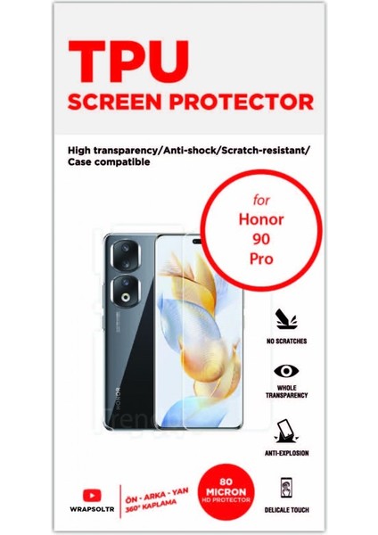Honor 90 Pro Tpu Full Body Koruyucu Film fiyatları