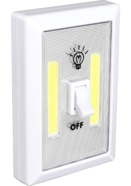 Çok Kullanışlı Mıknatıslı 3 Watt 240 Lümen Pilli On/off Düğmeli LED LAMBA-AL3925
