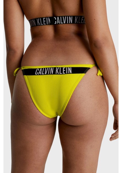 Logolu Yanları Bağcıklı Bikini Altı KW0KW01985LRF Bayan Bikini Altı KW0KW01985 Lrf