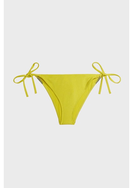 Logolu Yanları Bağcıklı Bikini Altı KW0KW01985LRF Bayan Bikini Altı KW0KW01985 Lrf