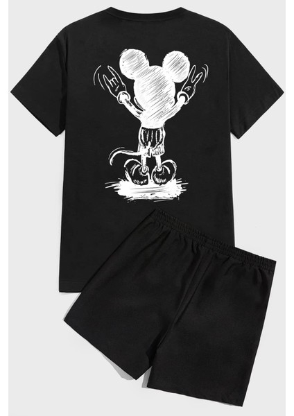 Only Trendwear Usual Suspect Baskı Şort Takım