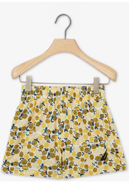Nautıca Erkek Çocuk Sarı Desenli Şort Mayo TB35515T.7BZ