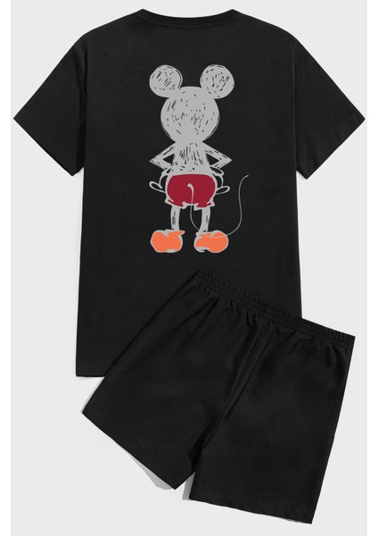 Only Trendwear Usual Suspect Baskı Şort Takım