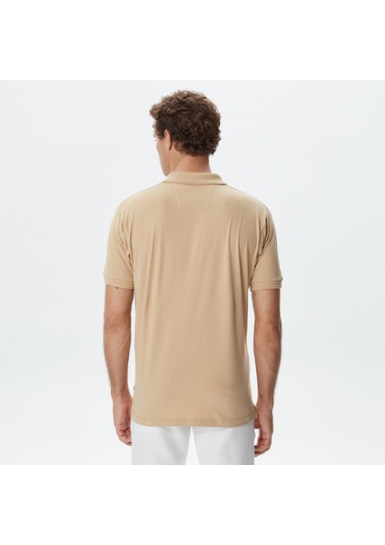 Erkek Bej Classic Fit Kisa Kollu Polo K35523T.2SA fiyatları