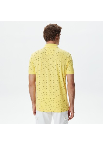 Nautıca Erkek Sarı Kısa Kollu Polo K35515T.72A fiyatları