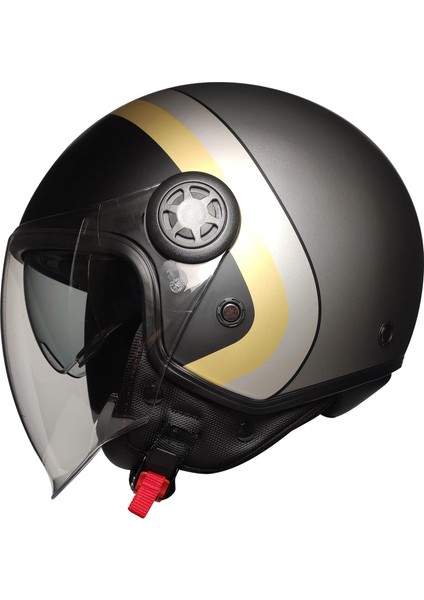 612 Half Moon Açık Motosiklet Kask