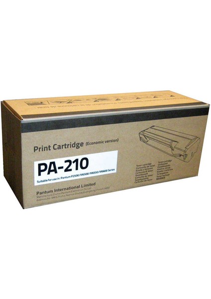 HPZR Pantum PA-210 Toner