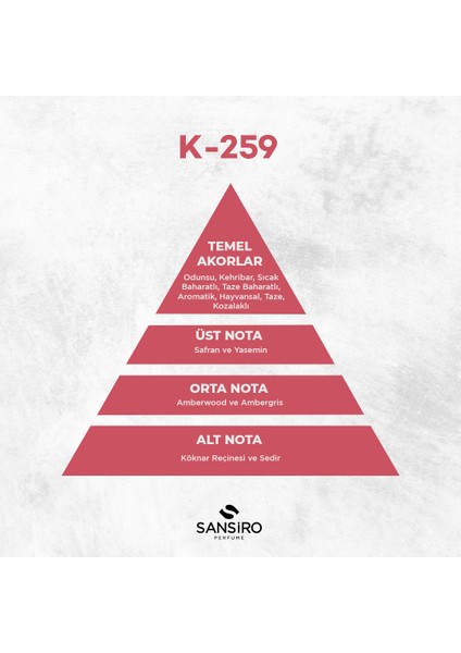 K-259 Kadın Parfüm 50ML Edp