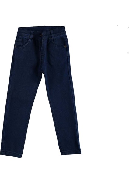 379714 Likralı Kot Pantolon 11Y/,15Y Erkek - Lacivert - 14-15 Yaş