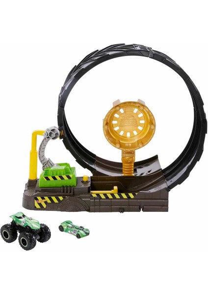 Monster Trucks Çemberde Yarış Seti HBH70 indirimleri