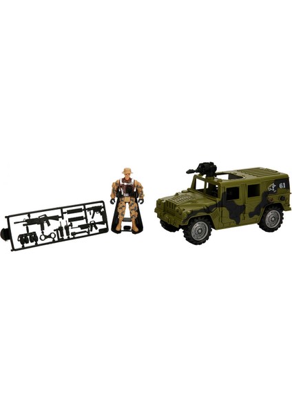 Askeri Araçlar Sesli ve Işıklı Oyun Seti - Jeep fiyatları