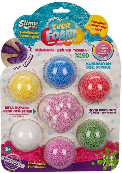Ever Foam 7 Renkli Slime