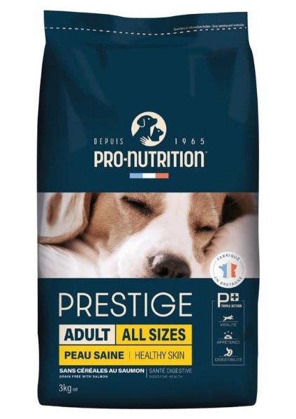 Prestige Adult All Sizes Somonlu Yetişkin Köpek Maması 3 kg