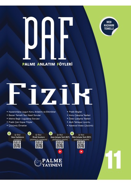 PAF 11. Sınıf Fizik Anlatım Föyleri