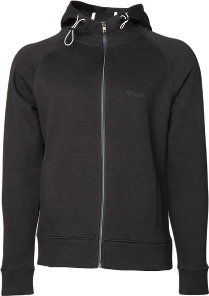 Hmlkash Zip Hoodie Erkek Siyah Sweatshirt 921707-2001