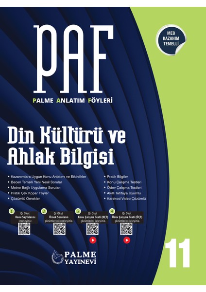 Paf 11. Sınıf Din Kültürü Anlatım Föyleri