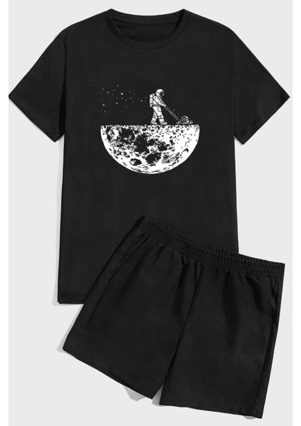 Only Trendwear Bahcıvan Baskı Şort Takım