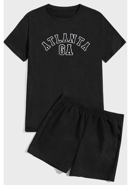 Only Trendwear Atlanta Baskı Şort Takım
