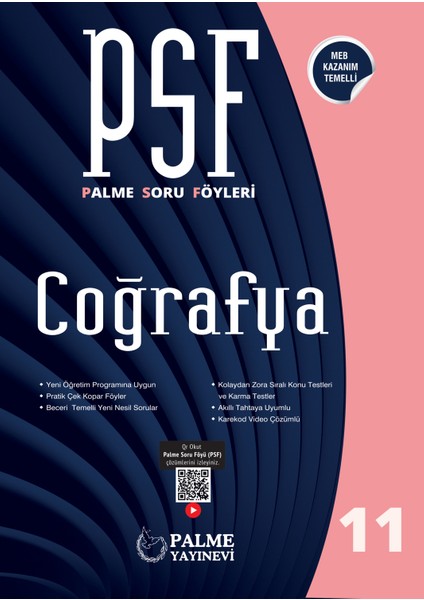 PSF 11. Sınıf Coğrafya Soru Föyleri