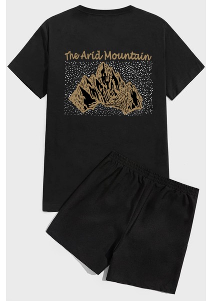 Only Trendwear Arid Mountain Baskı Şort Takım