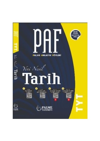 Palme Paf Yks Tyt Tarih Konu Anlatım Föyleri