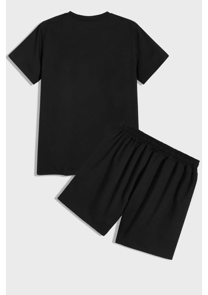 Only Trendwear Unisex Pamuklu Penye Şort Takım