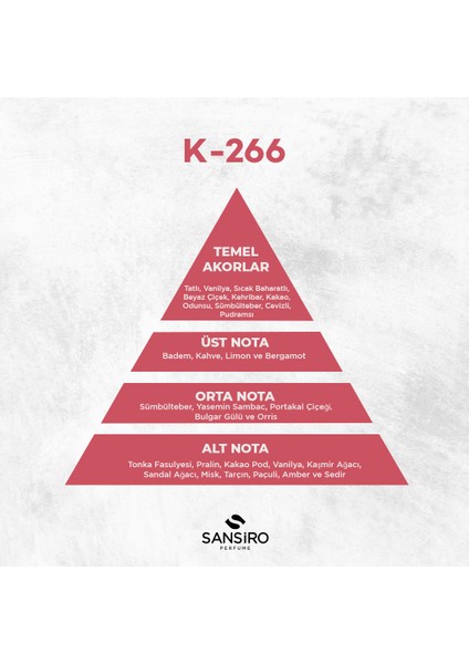 K-266 Kadın Parfüm 50ML Edp