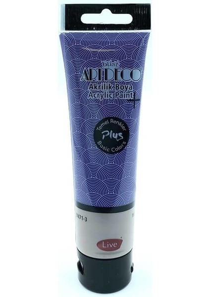Plus Akrilik Boya 100ML Tüp Mor 437