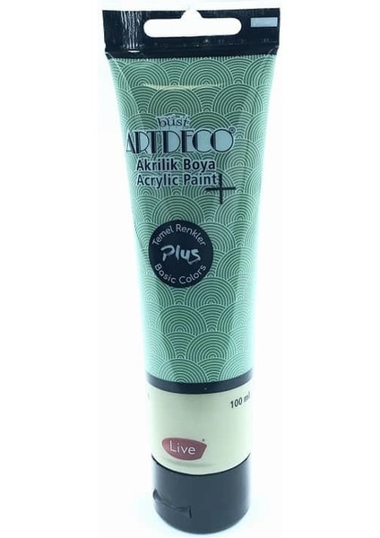 Plus Akrilik Boya 100ML Tüp Oksit Krom 472