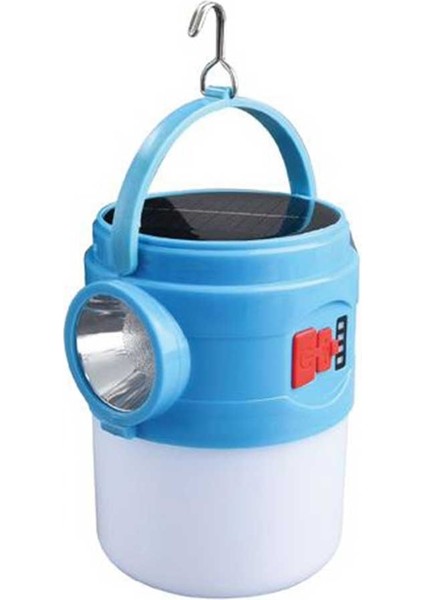 FL - 3210M 30W 6500K Beyaz Solar Mavi Kamp Lambası