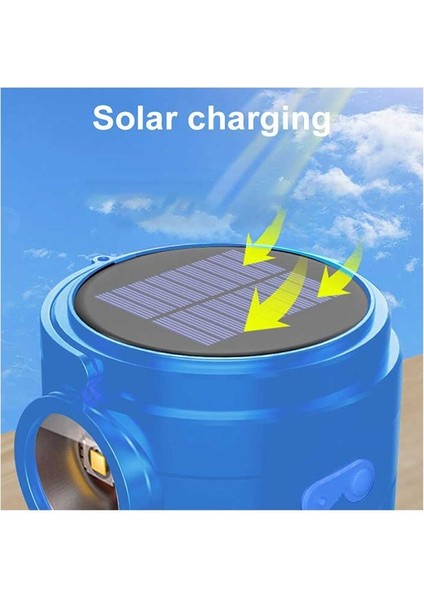 FL - 3210M 30W 6500K Beyaz Solar Mavi Kamp Lambası modelleri