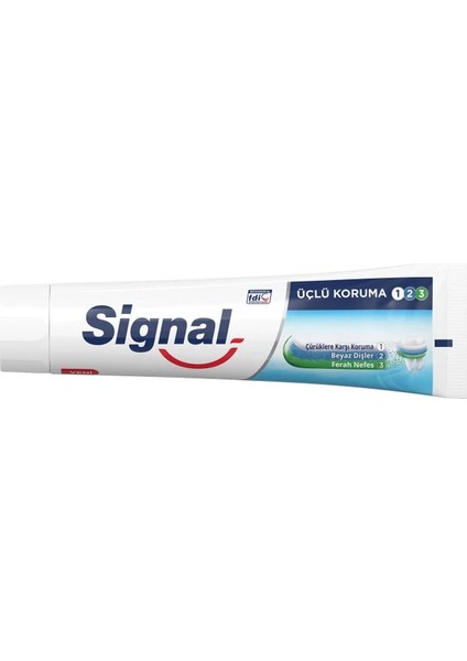 Üçlü Koruma Diş Macunu 120 ml Ekonomik Paket x 3 Adet