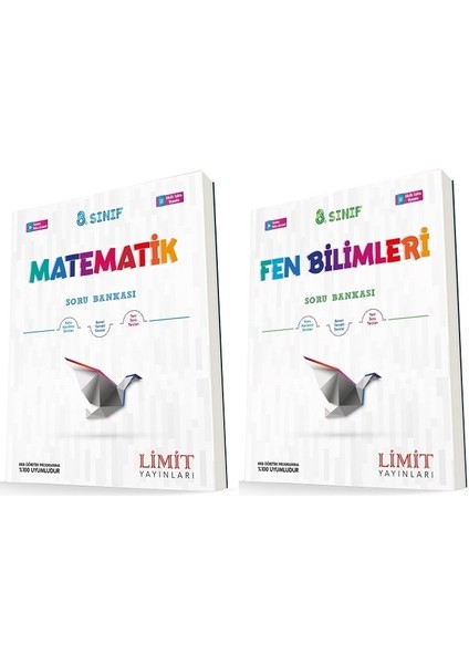 8. Sınıf Matematik - Fen Bilimleri Soru Seti 2 Kitap