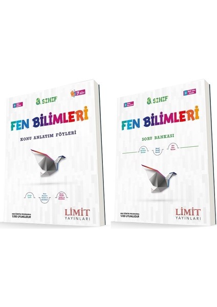 8. Sınıf Fen Bilimleri Konu Föyleri - Soru Seti 2 Kitap